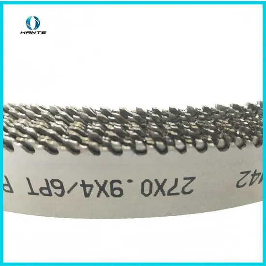 Excellent Stainless Steel Cutting Tool Saw Blade Bimetal Bandsaw Blade for Metalsworking