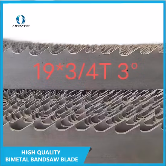 Excellent Stainless Steel Cutting Tool Saw Blade Bimetal Bandsaw Blade for Metalsworking