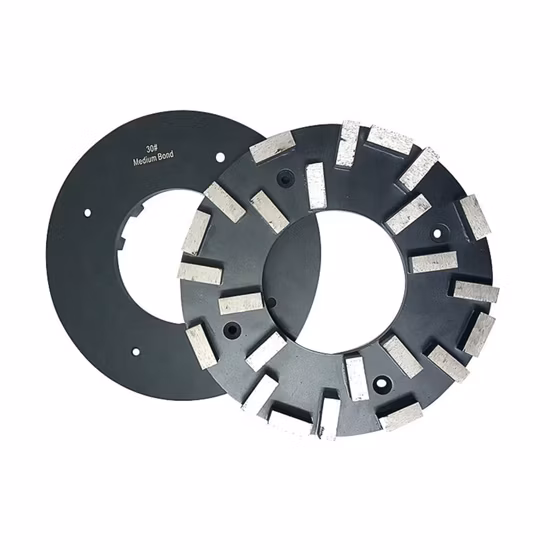 Abrasivos de pulido de diamante de bloque de perfilado de diamante de alta eficiencia para piso de concreto